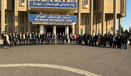 زيارة علمية الى برلمان اقليم كوردستان - العراق