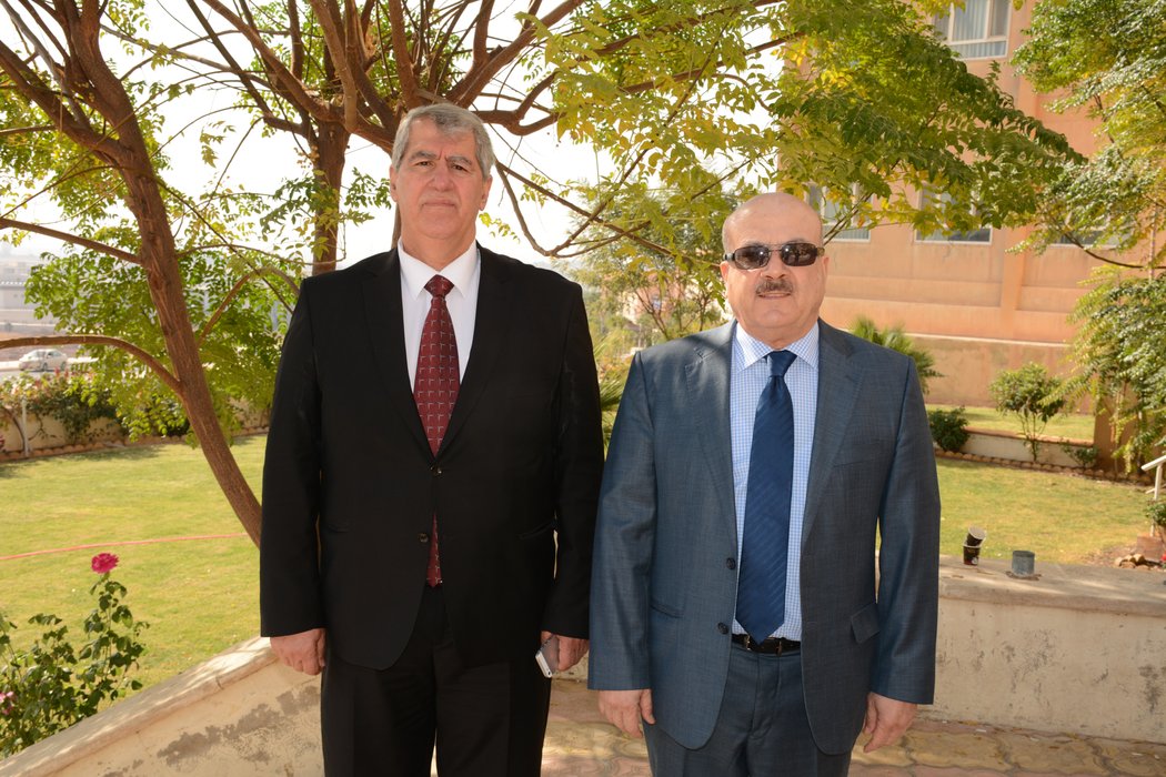
                                Visiting president of UoD to the College of Science
                            