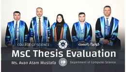 Msc Thesis Evaluation - Computer Science Department - Ms. Avan Atam Mustafa