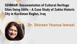 Seminar: Documentation of Cultural Heritage Sites Using UAVs