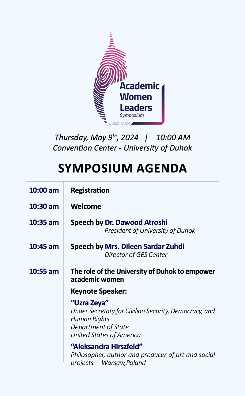 Symposium Agenda 1