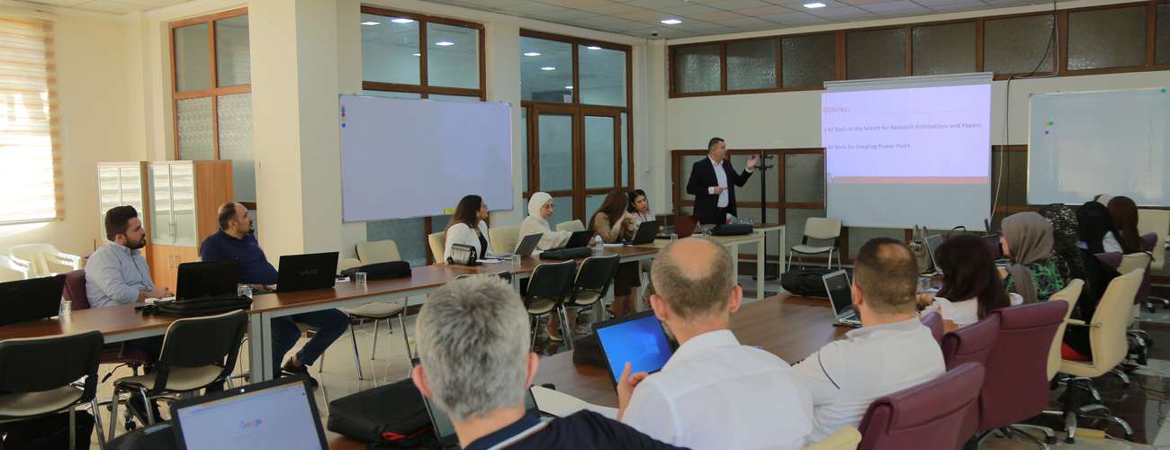 
                                AI Tools Workshop for Academic Advancement at University of Duhok
                            