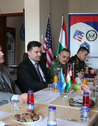 
                                2 Officers from the American Consulate Meet with the UOD
                            